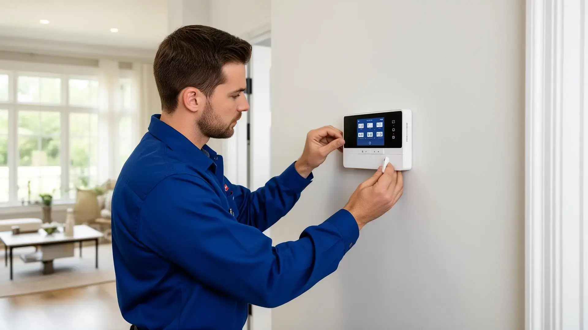 Home security installation